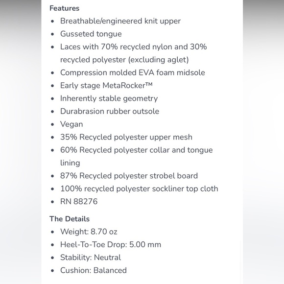 HOKA One One Clifton 9 Size 11 NEW - Picture 5 of 15